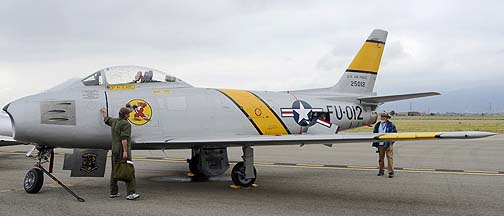North American F-86F Sabre NX186AM, May 14, 2011